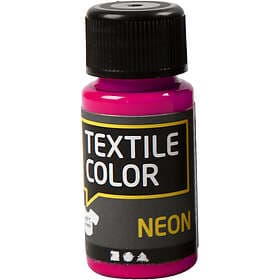 Creativ Company Textile Color Neon Textilfärg Rosa 50ml