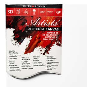 Daler-Rowney Artists Deep Edge Canvas 30x40cm