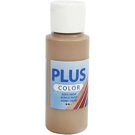 Creativ Company Plus Color Akrylfärg Ljusbrun 60ml