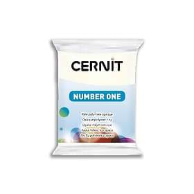 Cernit Number One 027 Hvid Polymerlera 56g