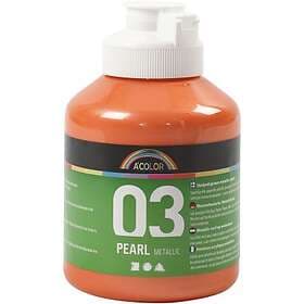A-Color Pearl Metallic Akrylfärg Orange 500ml