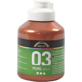 A-Color Pearl Metallic Akrylfärg Koppar 500ml