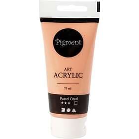 Pigment Art Acrylic Akrylfärg Pastel Coral 75ml