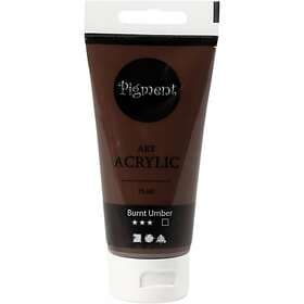 Pigment Art Acrylic Akrylfärg Burnt Umber 75ml