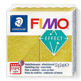 Staedtler Fimo Effect 112 Glitter Colour Gold Modellera 57g