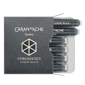 Caran d'Ache Chromatics Bläckpatron (Svart) 6st