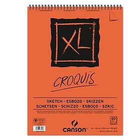 Canson XL Croquis Skissblock A2 90g 60 Blad