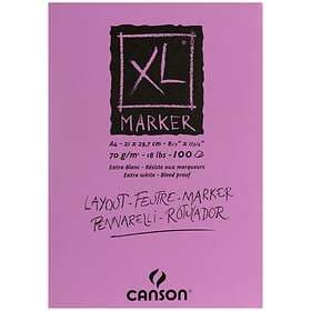 Canson XL Markerblock A4 70g 100 Blad