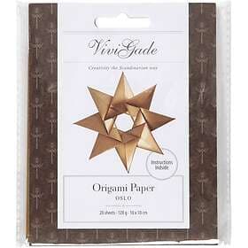 Vivi Gade Oslo Origamipapper 10x10cm 128g 20 Blad