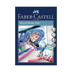 Faber-Castell Mixed Media Pad Spiral Ritblock A4 250g 30 Blad