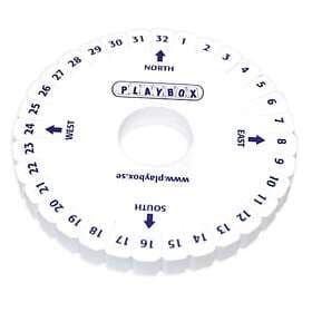 Playbox Fläthjul 100mm