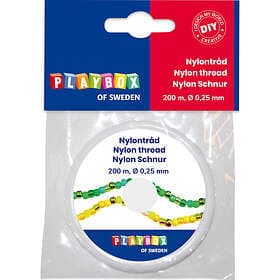 Playbox Nylontråd 0,25mm 200m