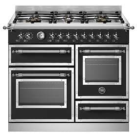 Bertazzoni Heritage Series HER106L3ENET (Svart)
