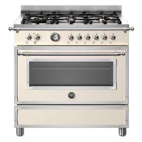 Bertazzoni Heritage Series HER96L1EAVT (Creme)