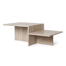 Ferm Living Distinct Soffbord Travertin  100X55cm