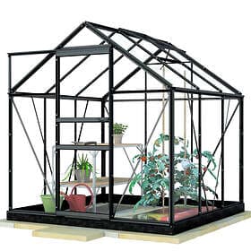 Lykke Växthus 3,8m² (Polykarbonat)