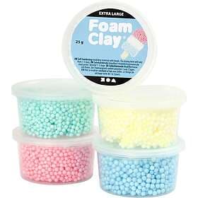 Foam Clay Large Mixade Färger Pärllera 5x25g