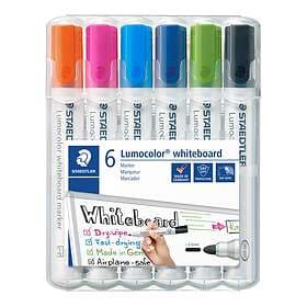 Staedtler Lumocolor Whiteboardpennor 6-pack