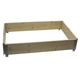 Flexigarden Pallkrage 120x80cm (Natur)