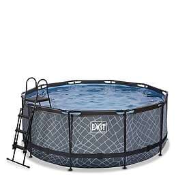 Exit Round Pool with Filter Pump 360x122cm