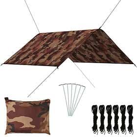 vidaXL Camouflage Net with Storage Bag 2x3m