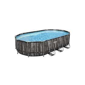 Bestway Power Steel Oval Frame Pool Set 610x366x122cm 5611R