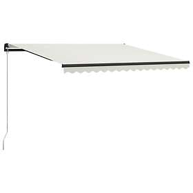 vidaXL Manual Retractable Awning 400x300cm