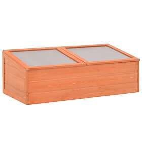 vidaXL Greenhouse Wood 100x50x34cm 170647