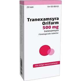 Tranexamsyra Orifarm 500mg 20st