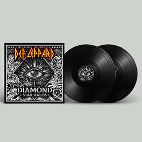 Def Leppard: Diamond star halos (B&W) LP