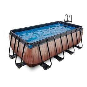 Exit Rectangular Pool with Filter Pump 400x200x122cm