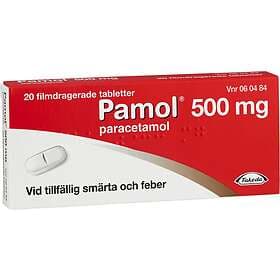 Takeda Pharma Pamol 500mg 20 Tabletter