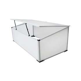vidaXL Cold Frame 2 Lids 110x55cm