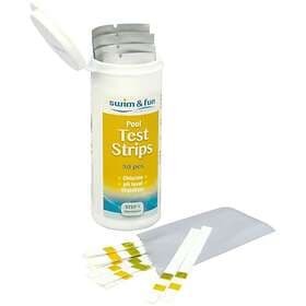 Swim & Fun Pool Test Strips pH and Chlorine 50st