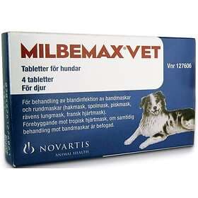 Milbemax Vet för Hundar Tablett 4st