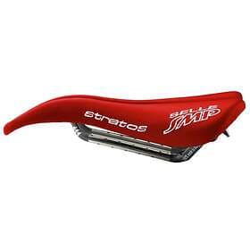 Selle SMP Stratos Carbon Saddle (Röd) 131 mm