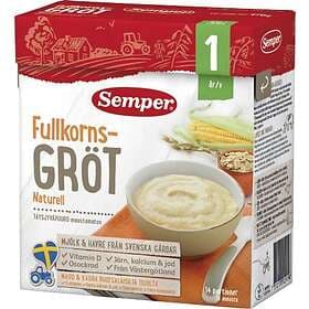 Semper Fullkornsgröt Naturell 12M 470g