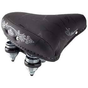 Selle MonteGrappa Montegrappa Viaggio Laguna Saddle With Springs (Svart) 225 mm