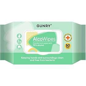 Gunry AlcoWipes 50-pack