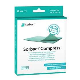 Sorbact Compress 7x9cm 10-pack