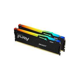 Kingston Fury Beast Black RGB DDR5 5600MHz 2x8GB (KF556C40BBAK2-16)