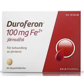 Duroferon 100mg Fe2+ 60 Tabletter