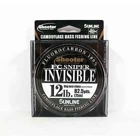 Sunline Shooter FC Sniper Invisible 75m Multi Color 6kg/12lb 0,31mm
