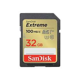 SanDisk Extreme SDHC Class 10 UHS-I U3 V30 100/60MB/s 32GB