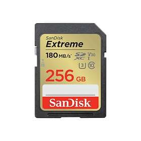 SanDisk Extreme SDXC Class 10 UHS-I U3 V30 180/130MB/s 256GB