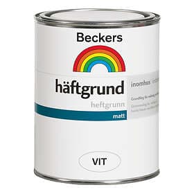 Beckers Häftgrund Matt Vit 0,9L