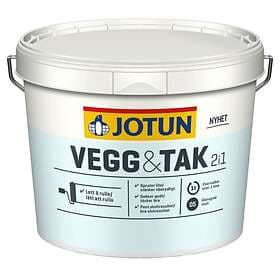 Jotun Vägg & Takfärg 2In1 Vit A-Bas 2,7L