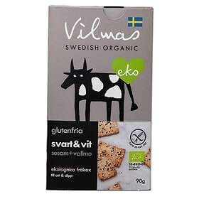 Vilmas Svart & Vit Crackers 90g