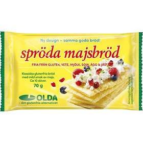 Spröda Majsbröd 70g