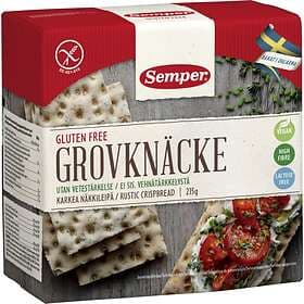 Semper Grovknäcke,glutenfritt Och Laktosfritt, 215g